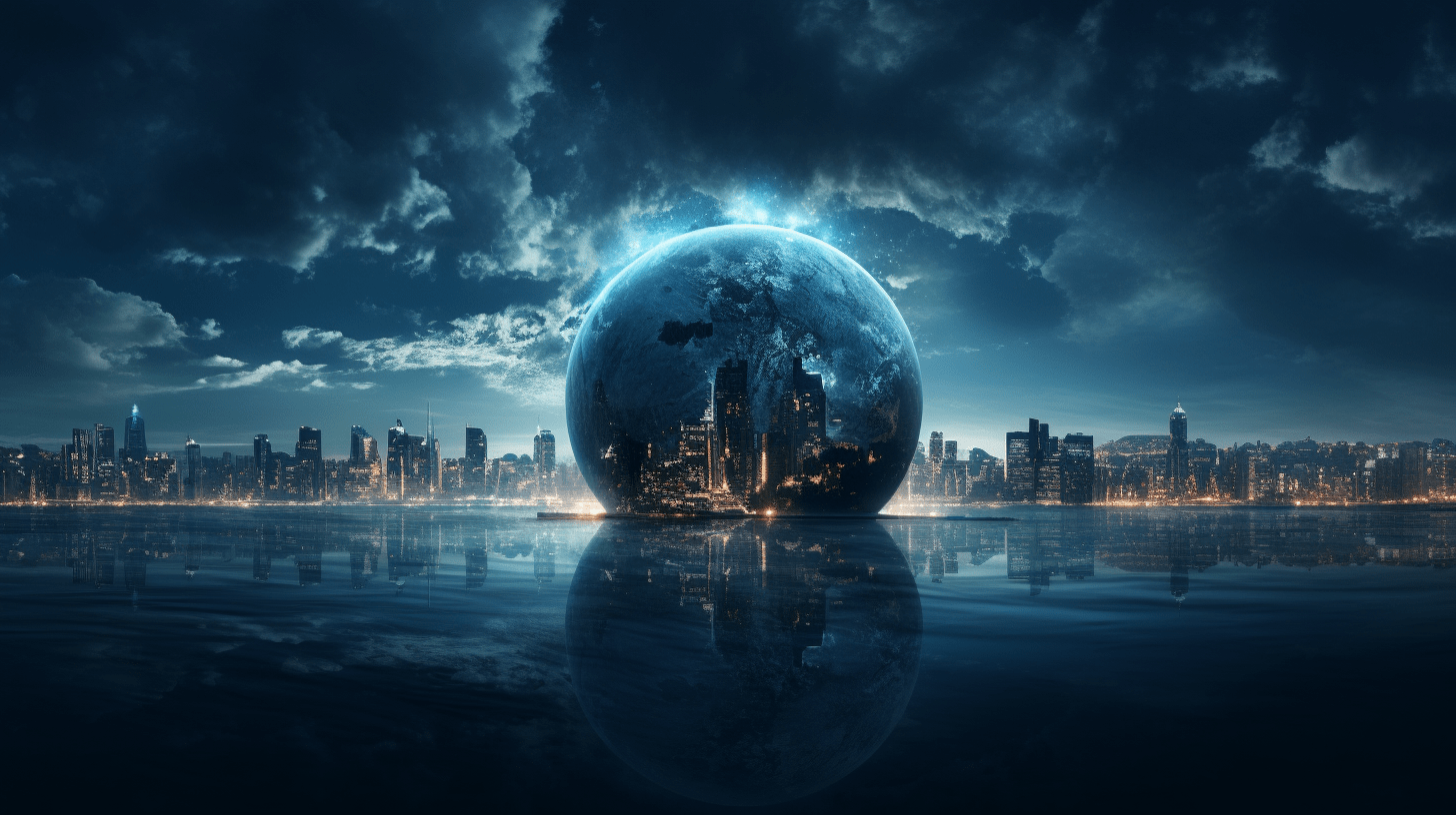 city-reflection-in-globe-like-earth-min